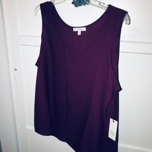 Active USA - Purple/Wine Sheer Tank